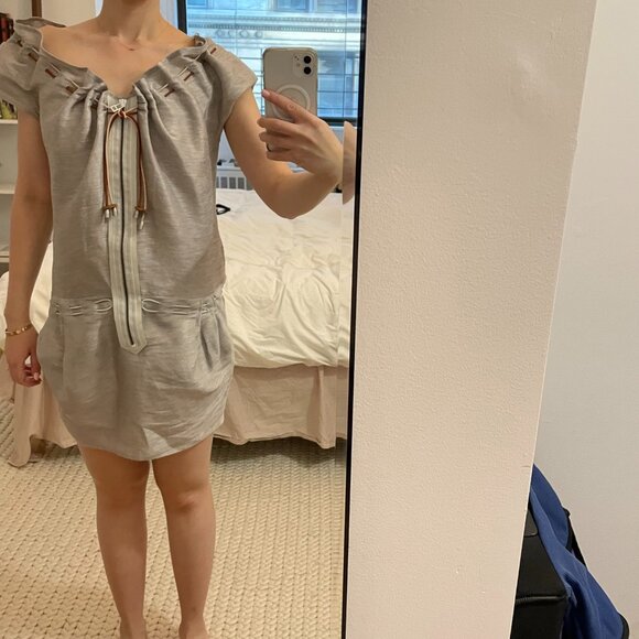 Alldressedup Gray Dress - Picture 4 of 5